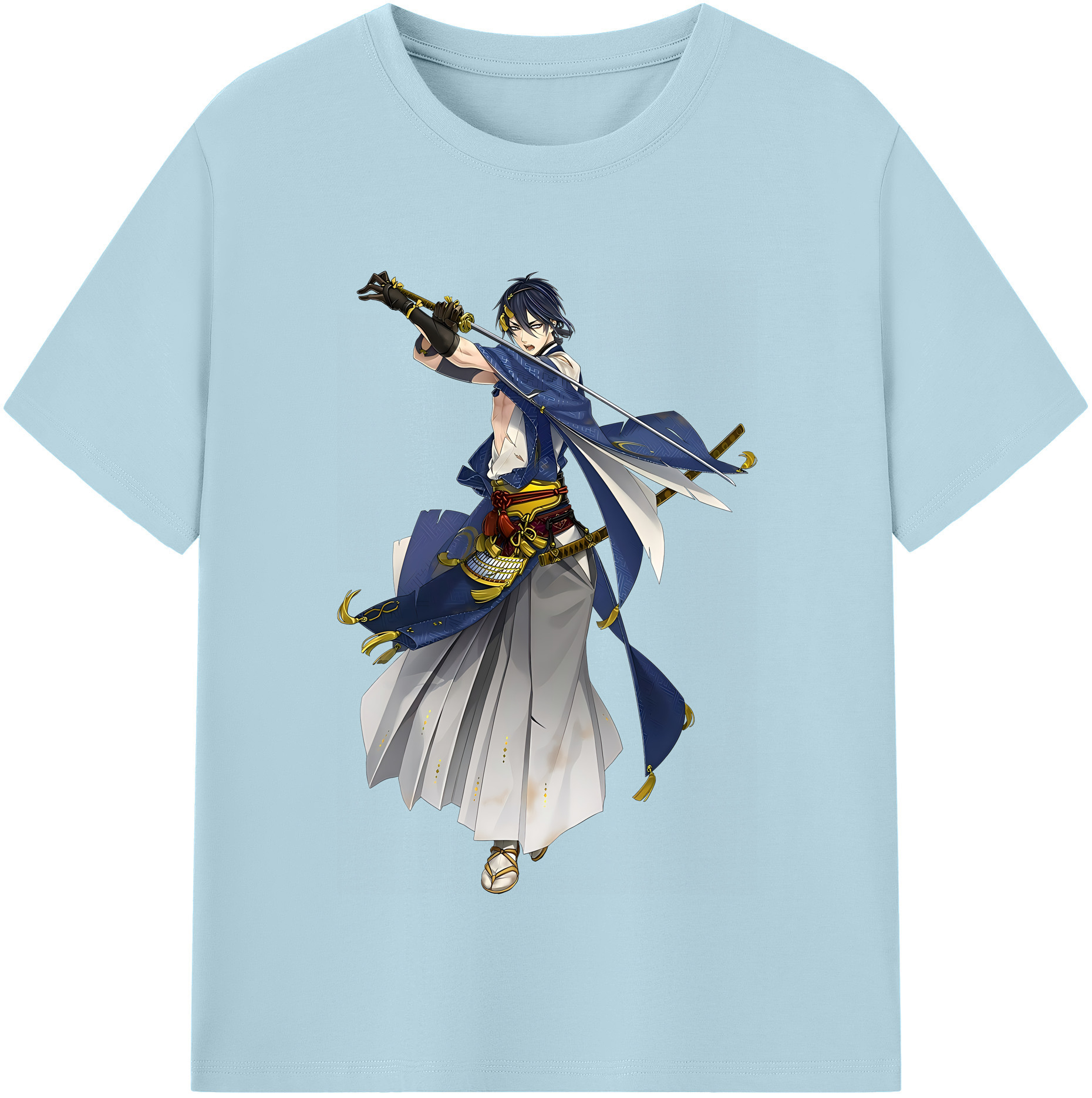 （画像用） 刀剣乱舞 Touken Ranbu 綿100％半袖Tシャツ（フロントプリント）